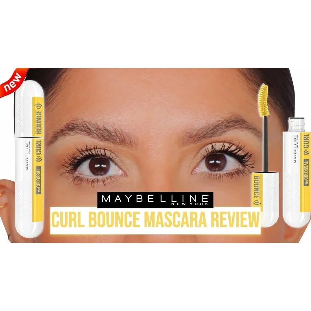 Maybelline The Colossal Big Curl Bounce Mascara Volume 24 Hour Wear Waterproof